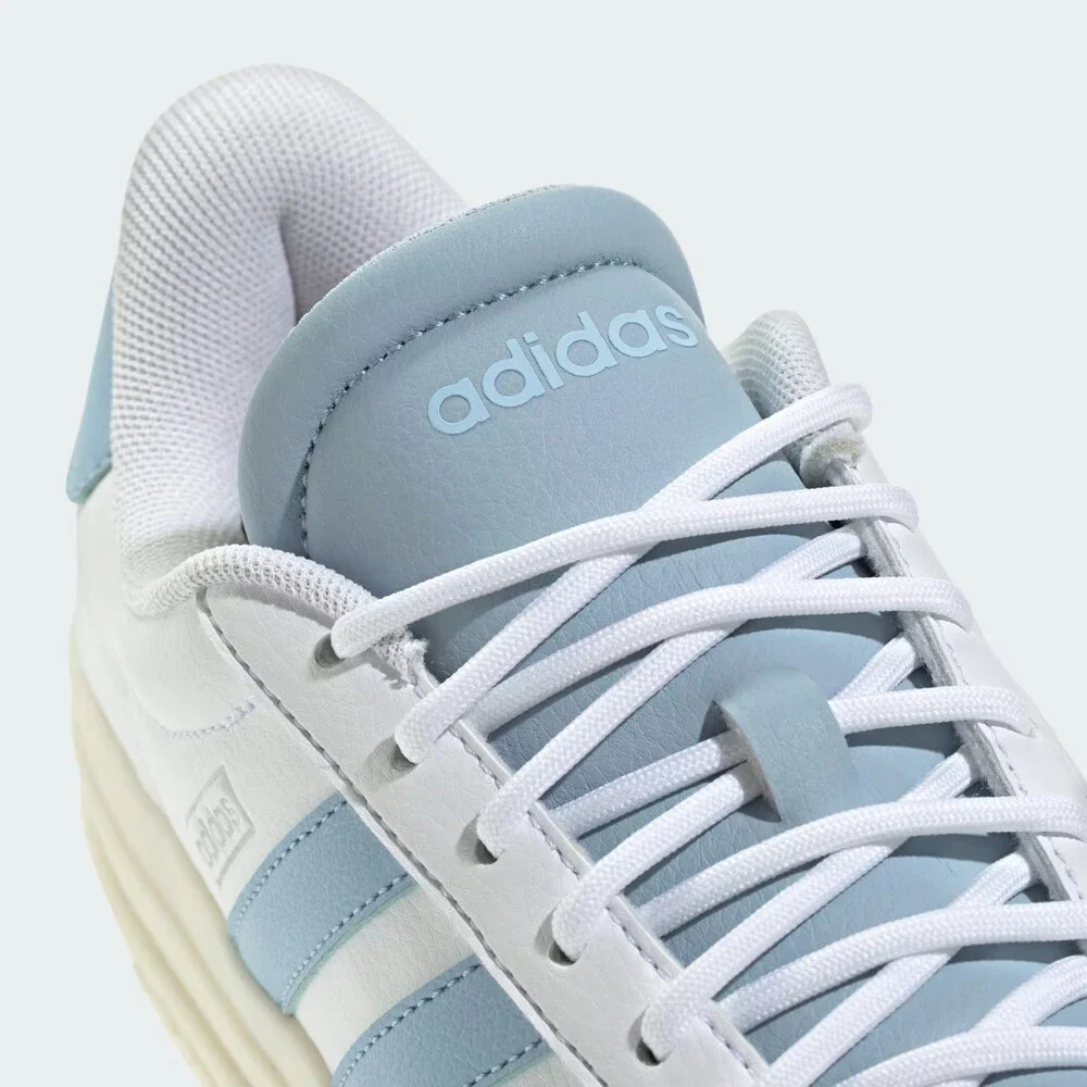 Adidas VL Court Bold JI1794 Sneakers Women's 9.5 B White Platform Shoes MEW1653